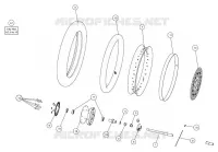 ROUE AVANT  650 royalenfield-moto INTERCEPTOR INTERCEPTOR 650 TWIN EURO 4 8