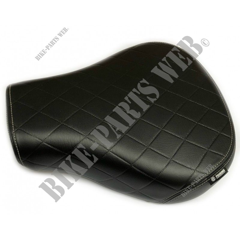 SELLE PILOTE TOURING pour Royal Enfield CLASSIC 500 STEALTH BLACK