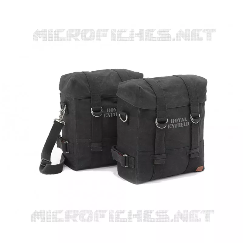 Sacoches Latérales Rigides Pour Royal Enfield Classic 500 - Craftride - Valises Pour Moto Custom/Cruiser