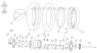 ROUE ARRIERE  650 royalenfield-moto CONTINENTAL GT CONTINENTAL GT 650 EURO 4 19