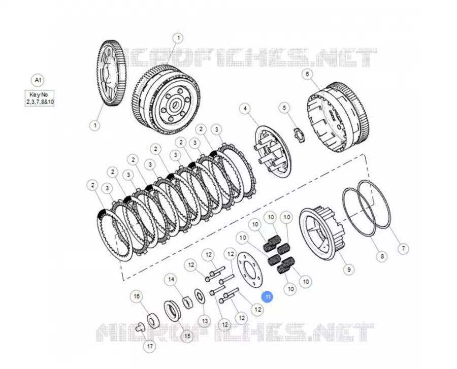 Jeu De Plaques D'acier D'embrayage Pour Royal Enfield Himalayan - Réf. 888467, Neuf
